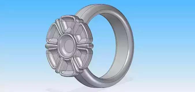 Medieval Flower Ring
