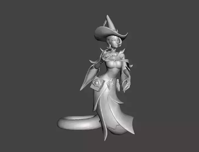 Bewitching Cassiopeia 3D Model 3D print model