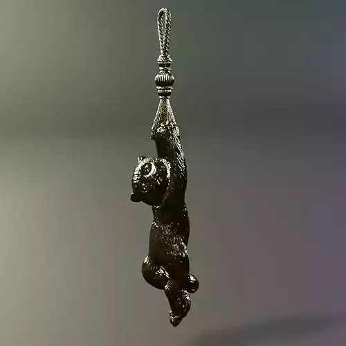 pendant with a cat