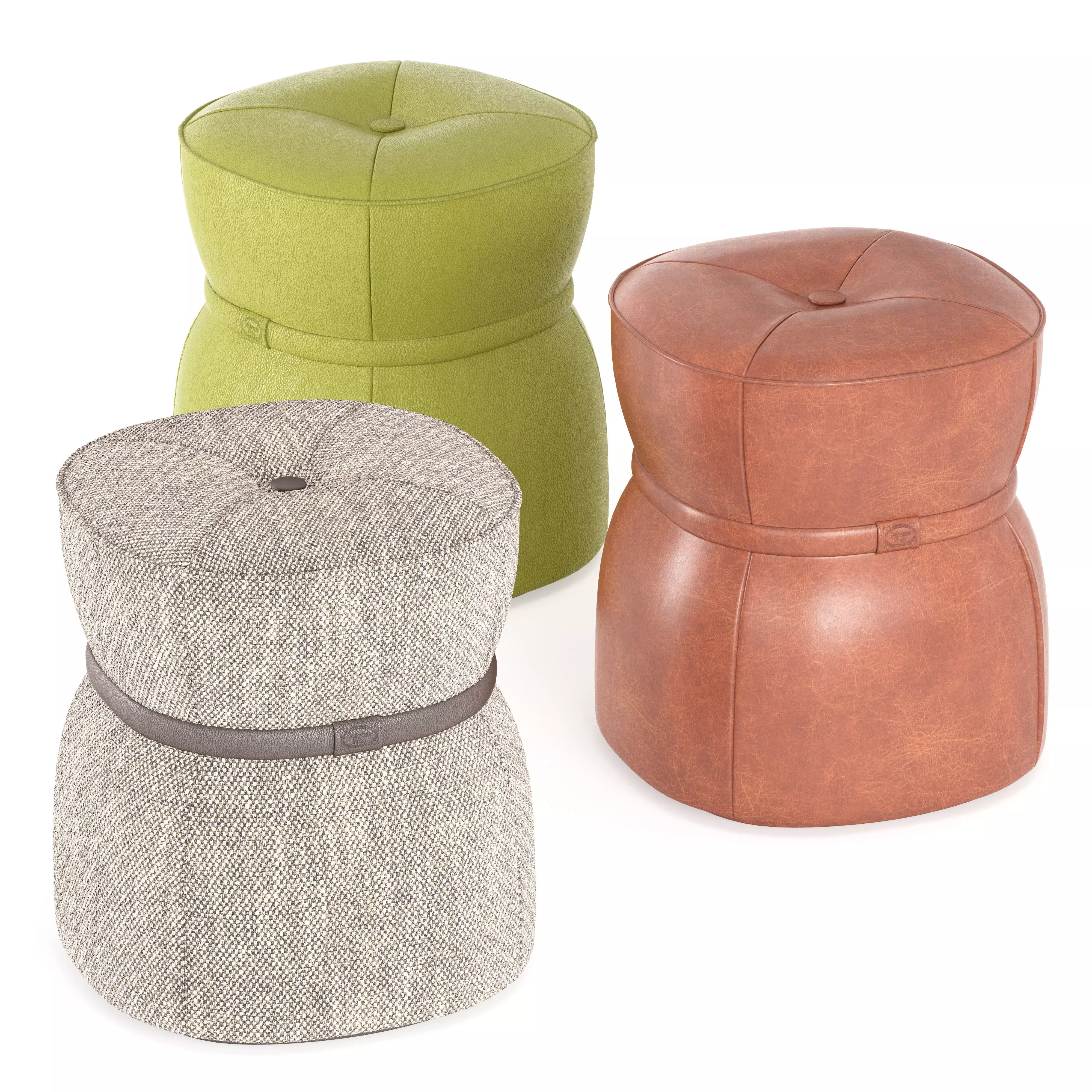 Lepli Ottoman 3D model