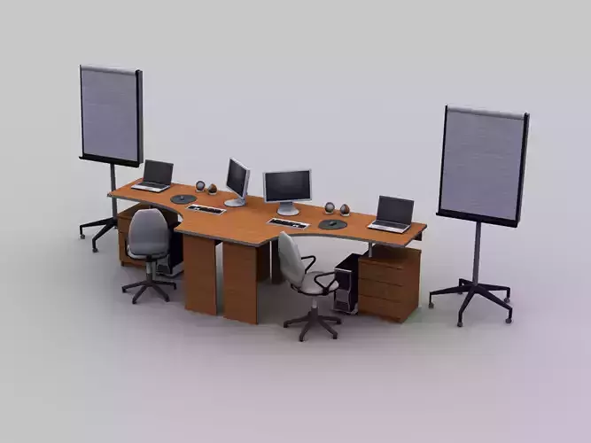 Office Stuff Lowpoly