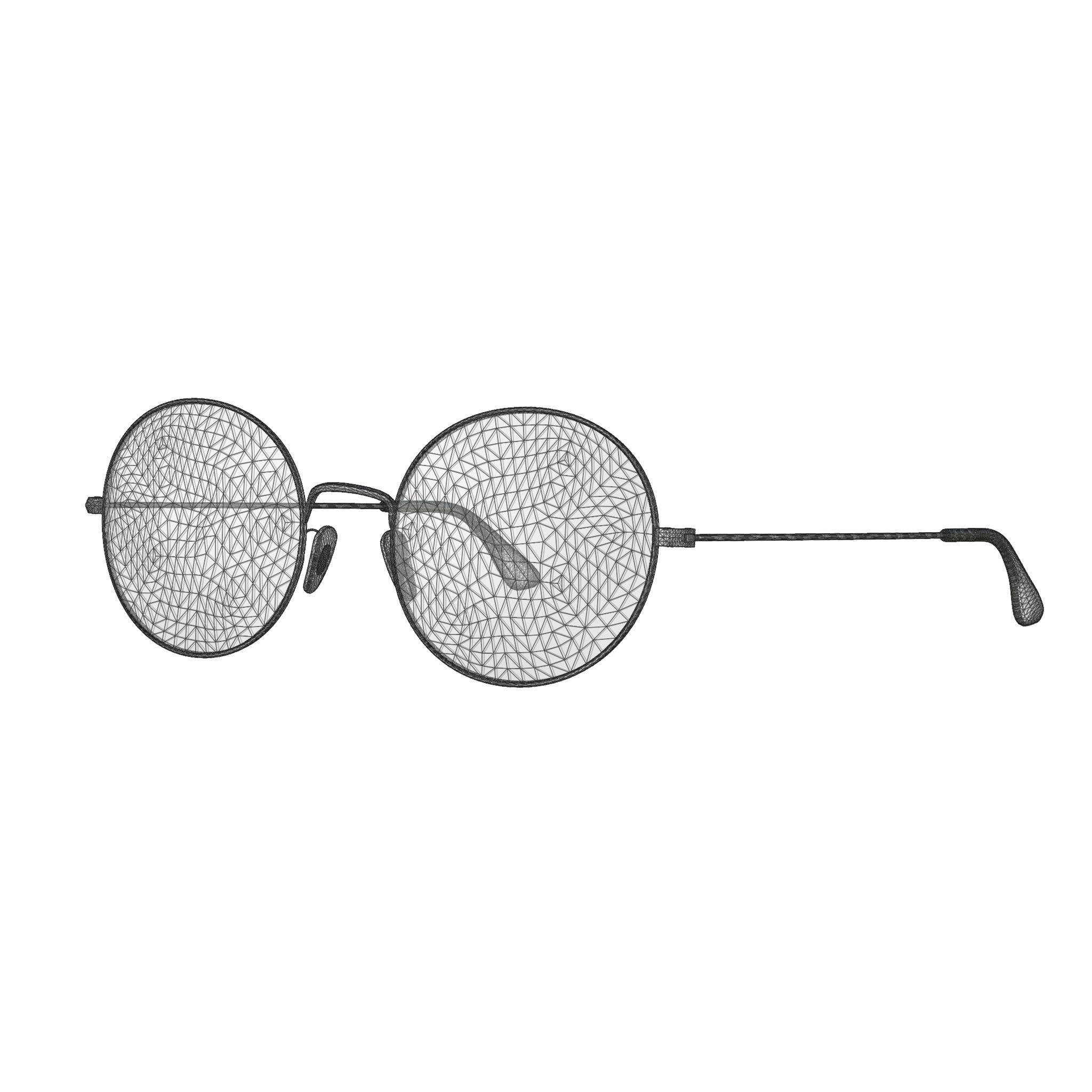 Ray-Ban Ja-Jo - RB3592 901573 Sunglasses Low-poly 3D model_5