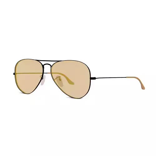 Ray-Ban Aviator - RB3025 90664A Sunglasses Low-poly 3D model