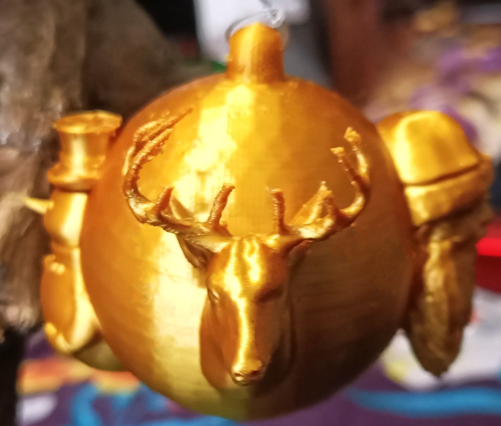 CHRISTMAS BALL 3D print model_3