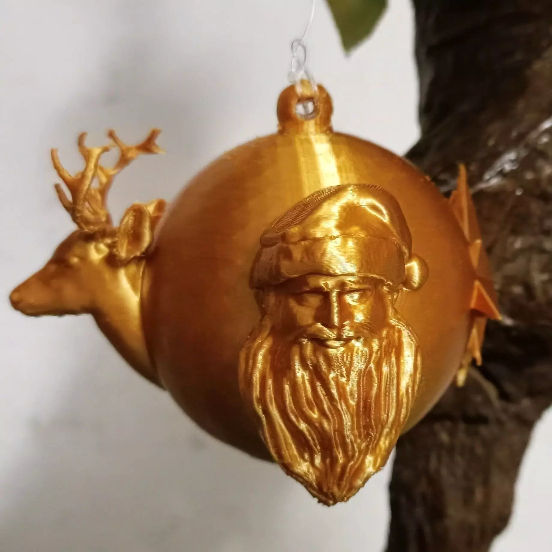 CHRISTMAS BALL 3D print model_0