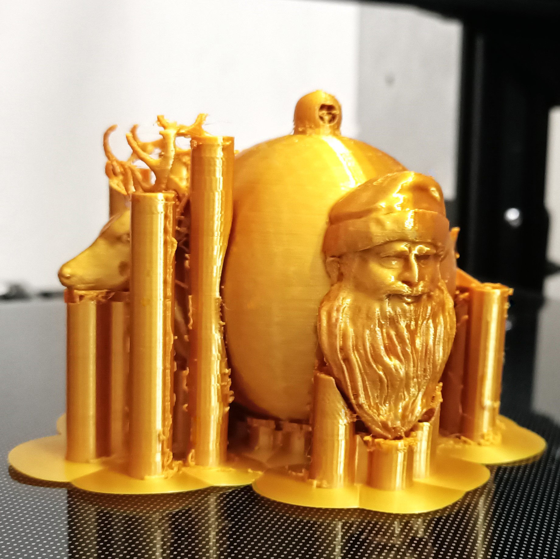 CHRISTMAS BALL 3D print model_7