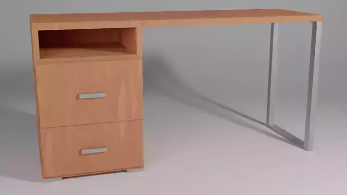 wood desk
