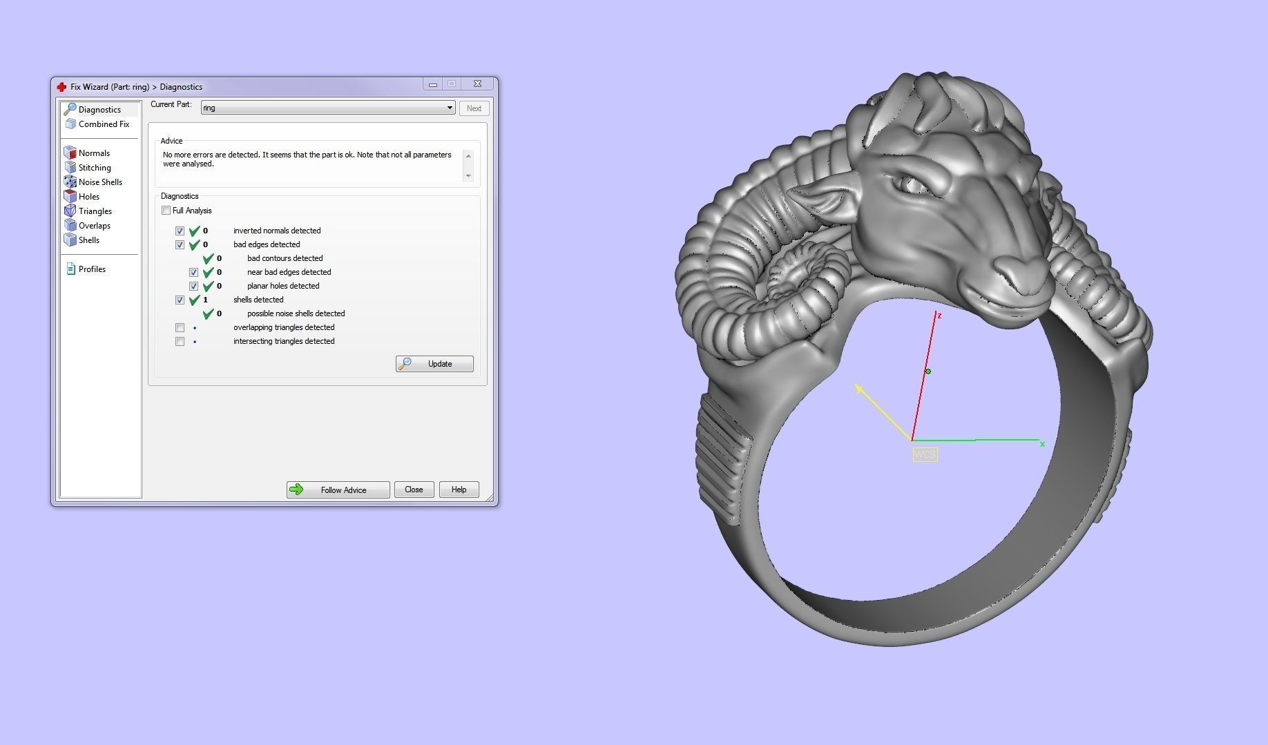 Ring  ram 3D print model_6