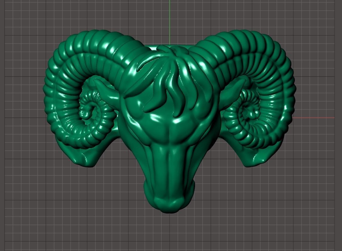 Ring  ram 3D print model_10