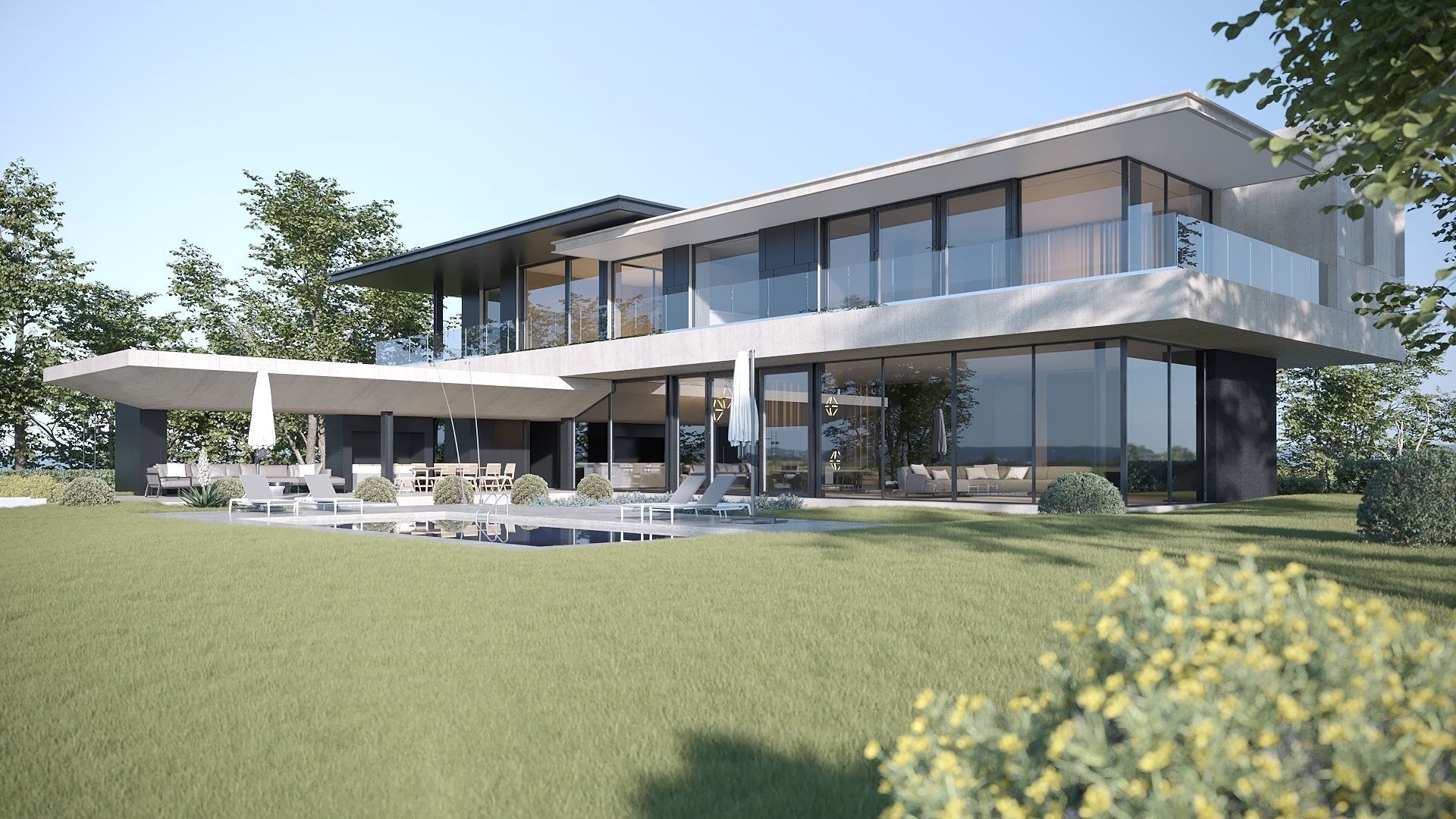 ProVis3D 011 - Lake Huron Villa House 3D model_1