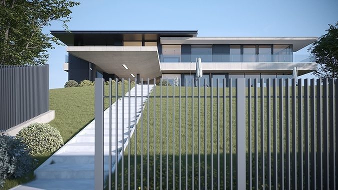 ProVis3D 011 - Lake Huron Villa House 3D model 5