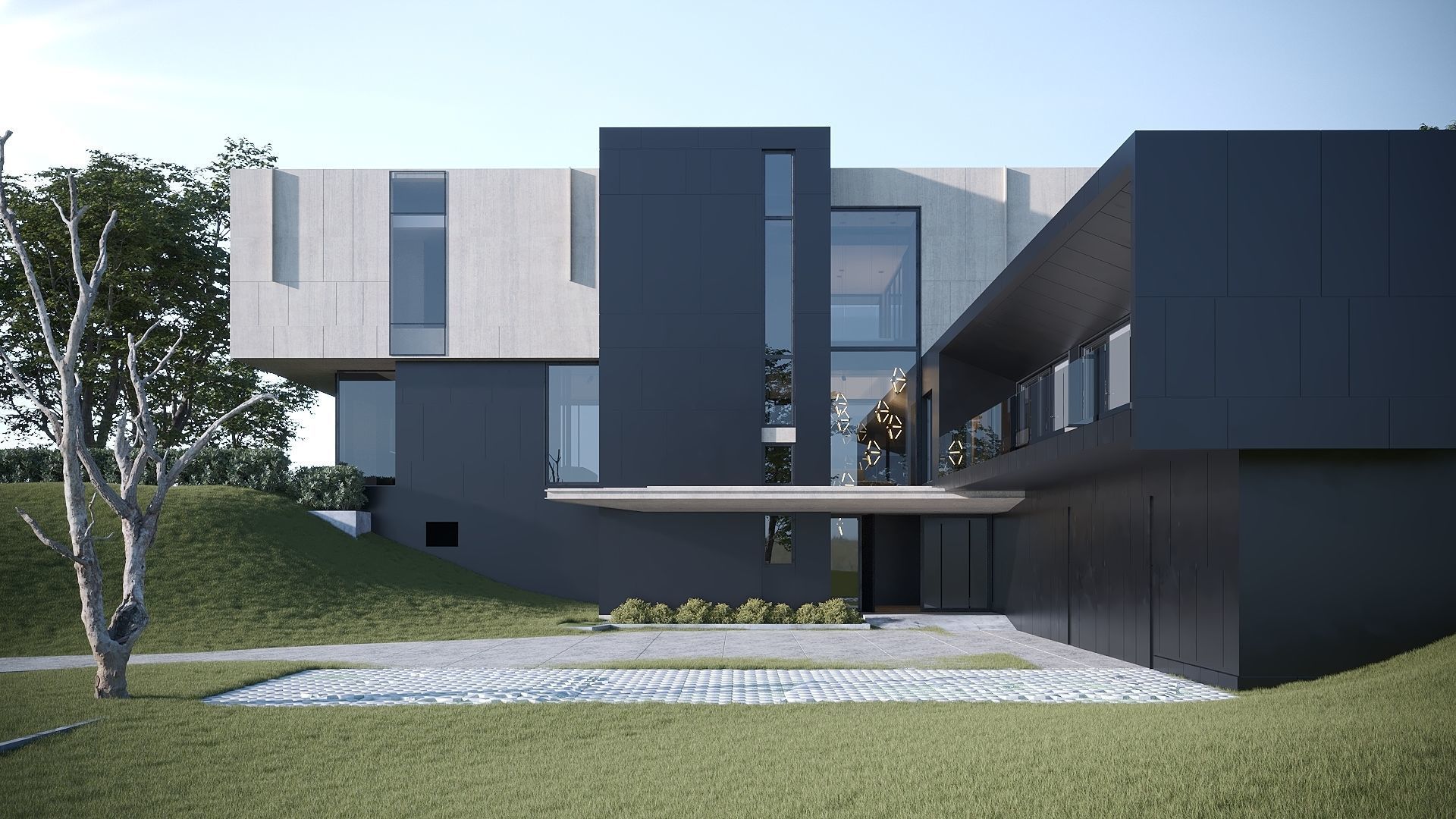 ProVis3D 011 - Lake Huron Villa House 3D model_7