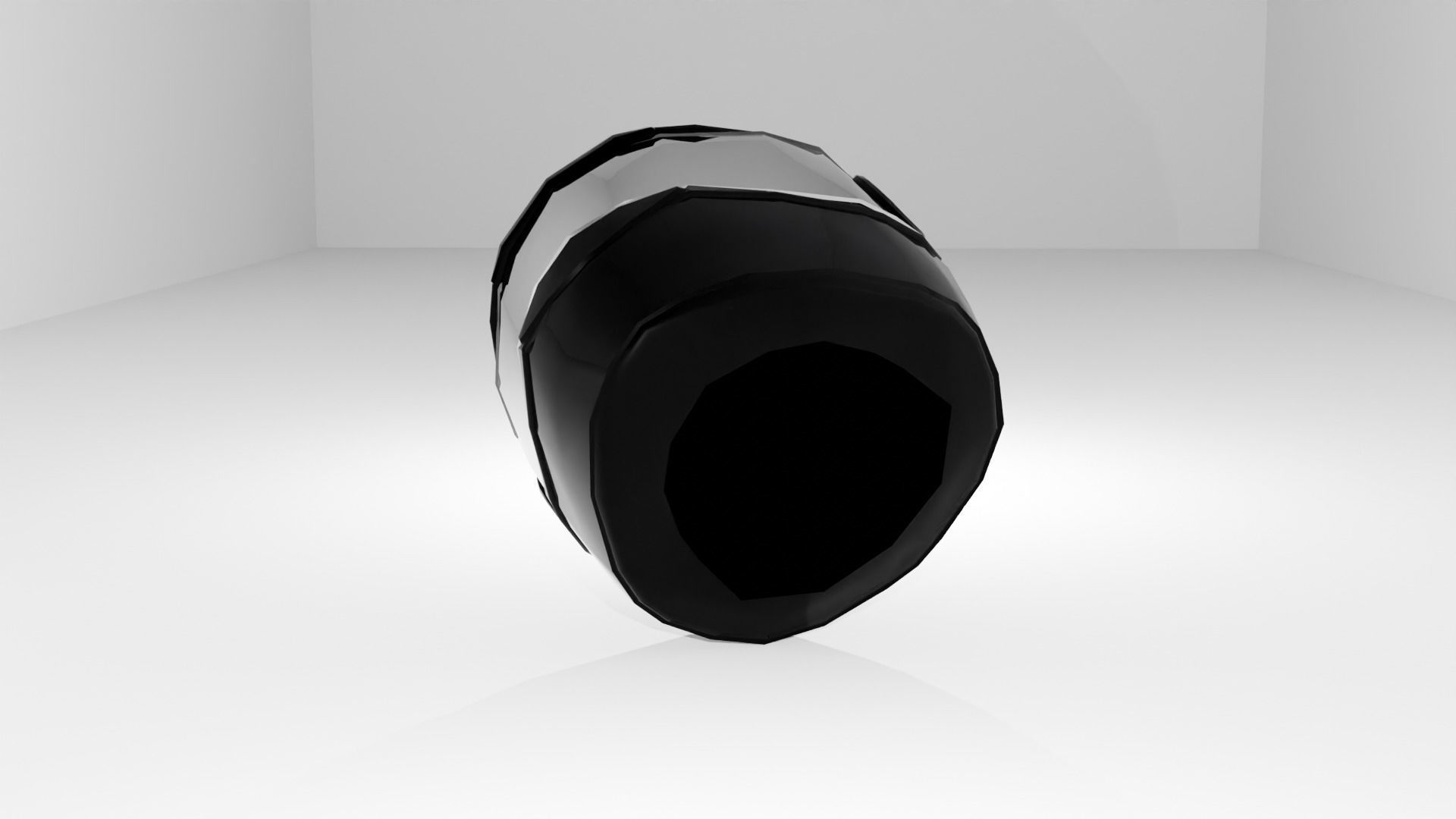 helmet Low-poly 3D model_11