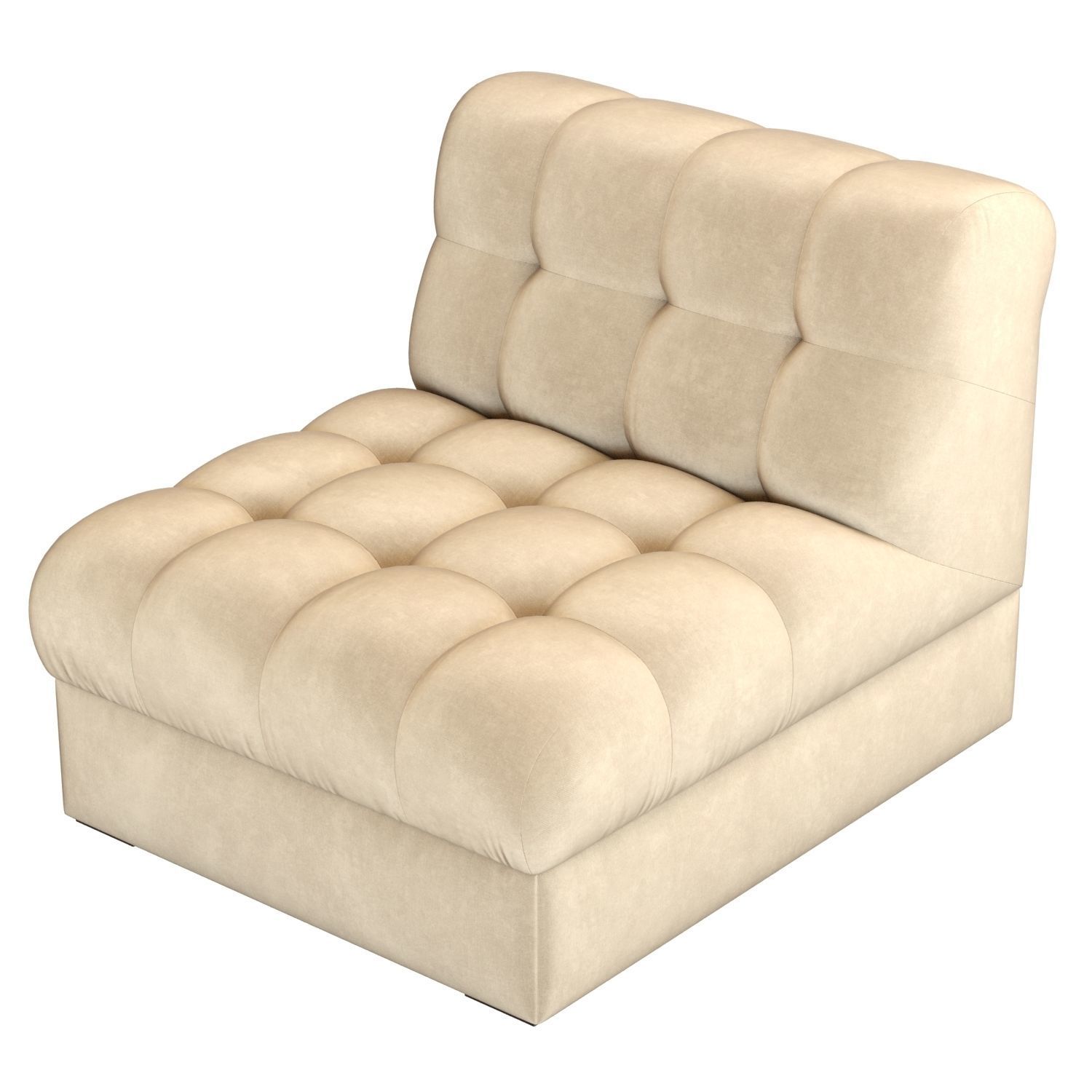 Crate and Barrel Chiltern Slipper Chair 3D model_4