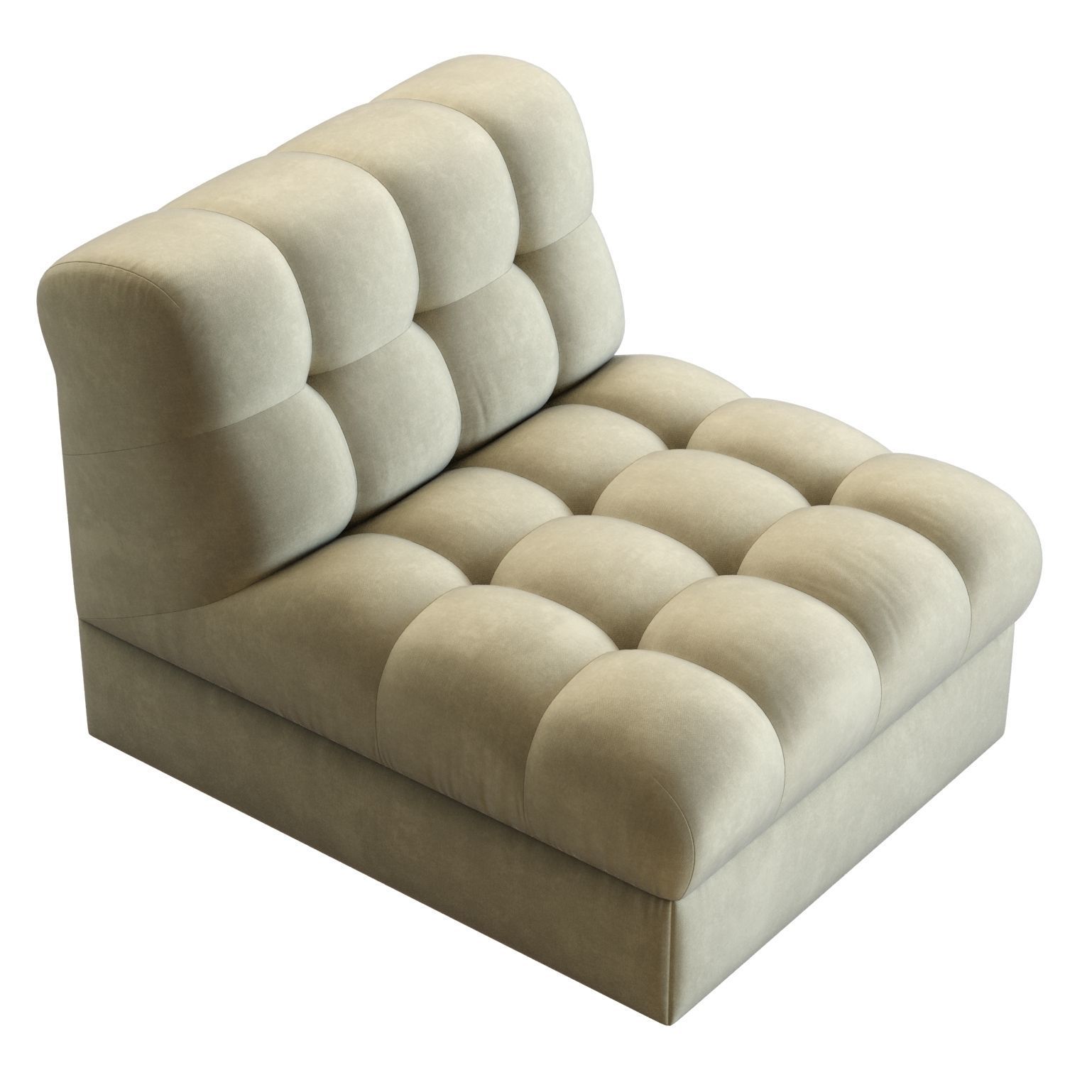Crate and Barrel Chiltern Slipper Chair 3D model_6