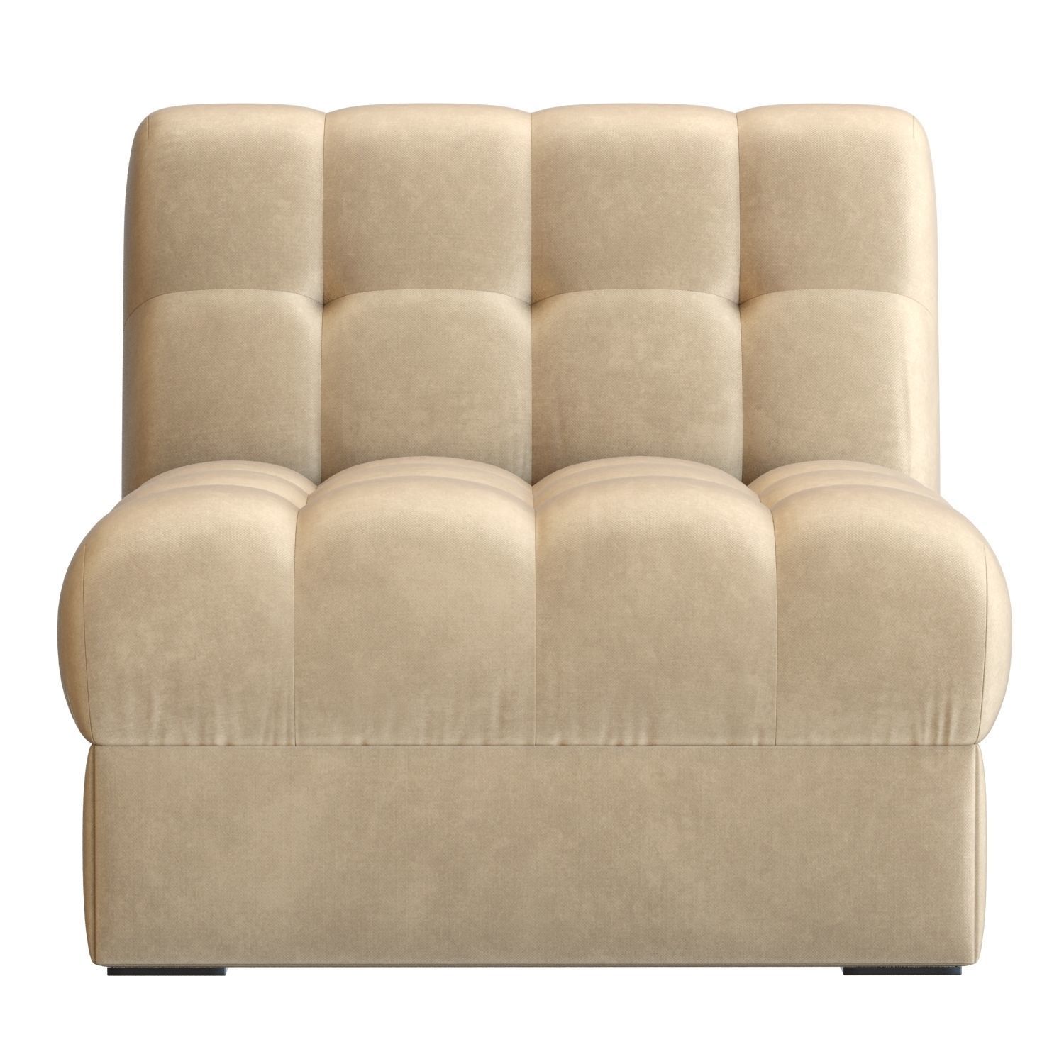 Crate and Barrel Chiltern Slipper Chair 3D model_3