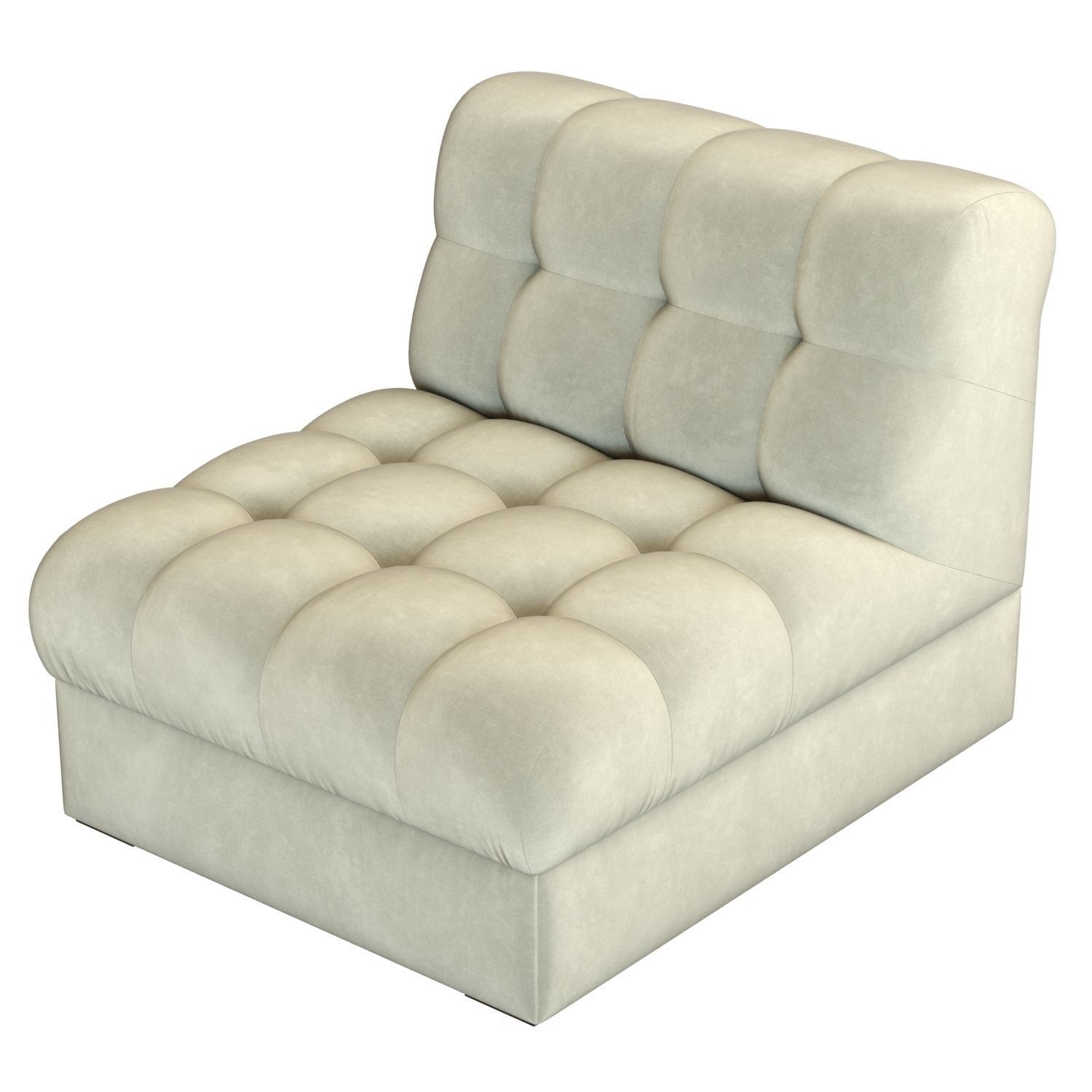 Crate and Barrel Chiltern Slipper Chair 3D model_8