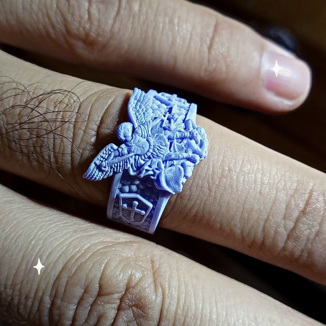 Arcangel Miguel  3D print model_1