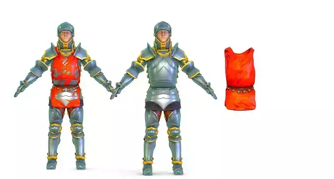 Subdivision 3D Men The Heavy Knight