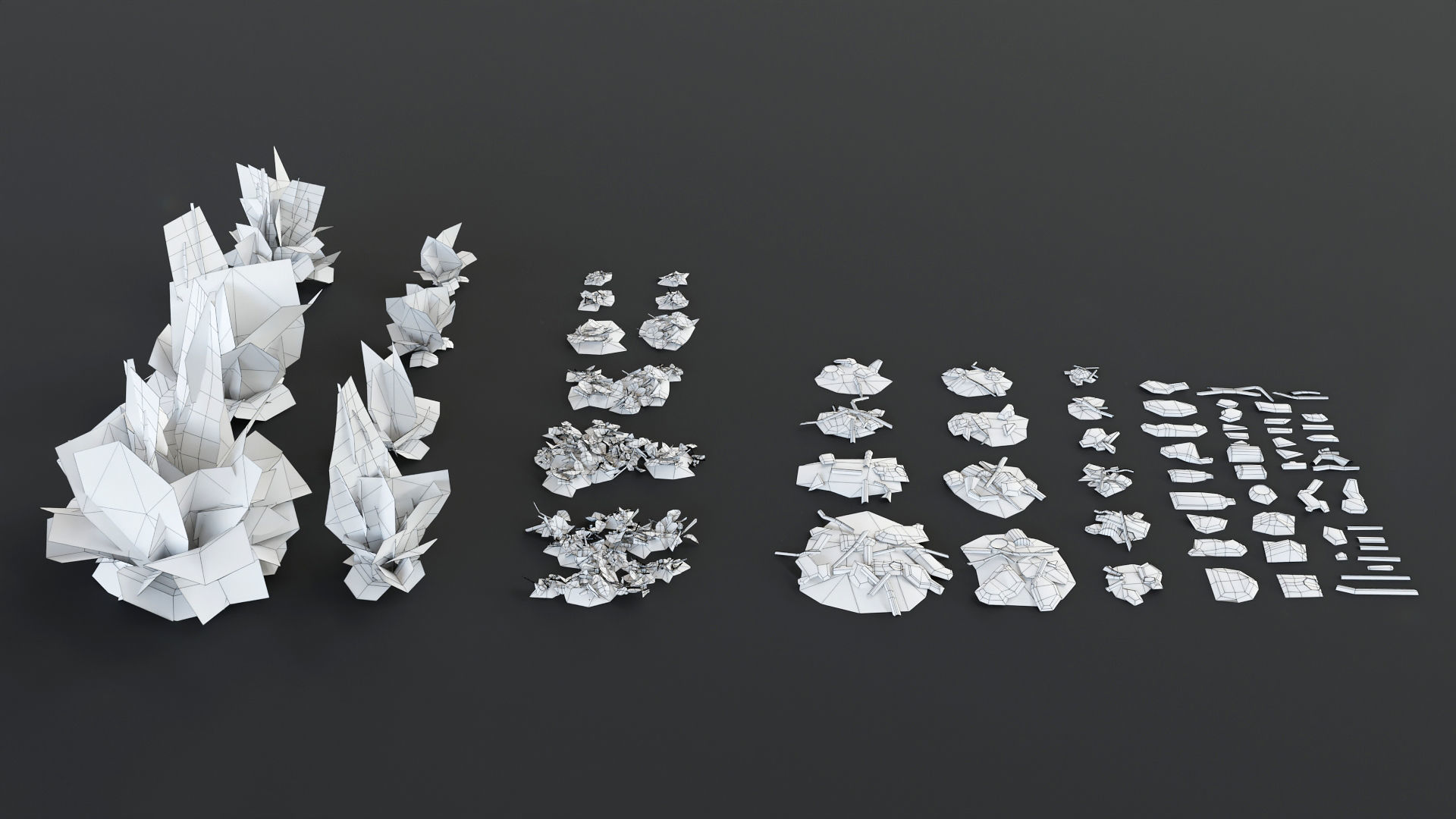 Trash Kit - 3D AssetKit Low-poly 3D model_30