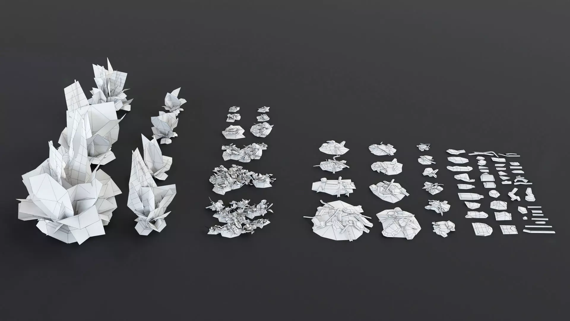 Trash Kit - 3D AssetKit Low-poly 3D model_30