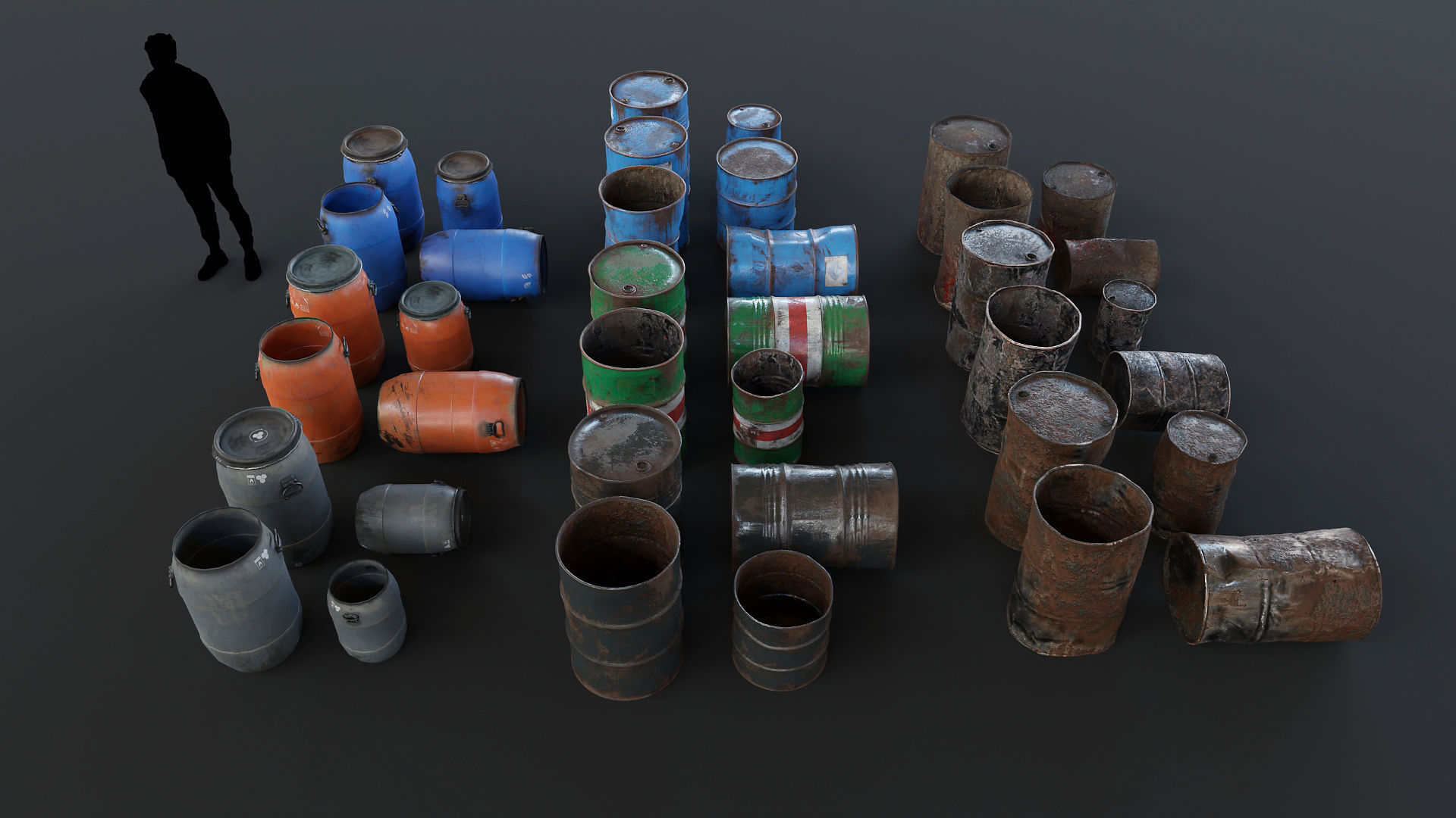 Trash Kit - 3D AssetKit Low-poly 3D model_19