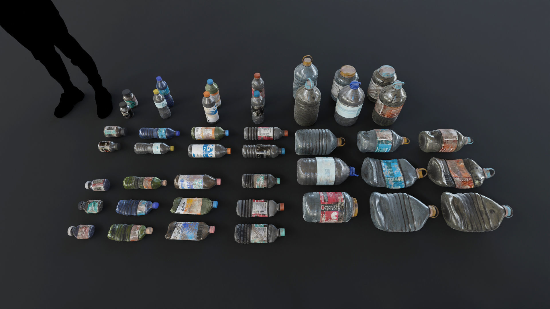 Trash Kit - 3D AssetKit Low-poly 3D model_10