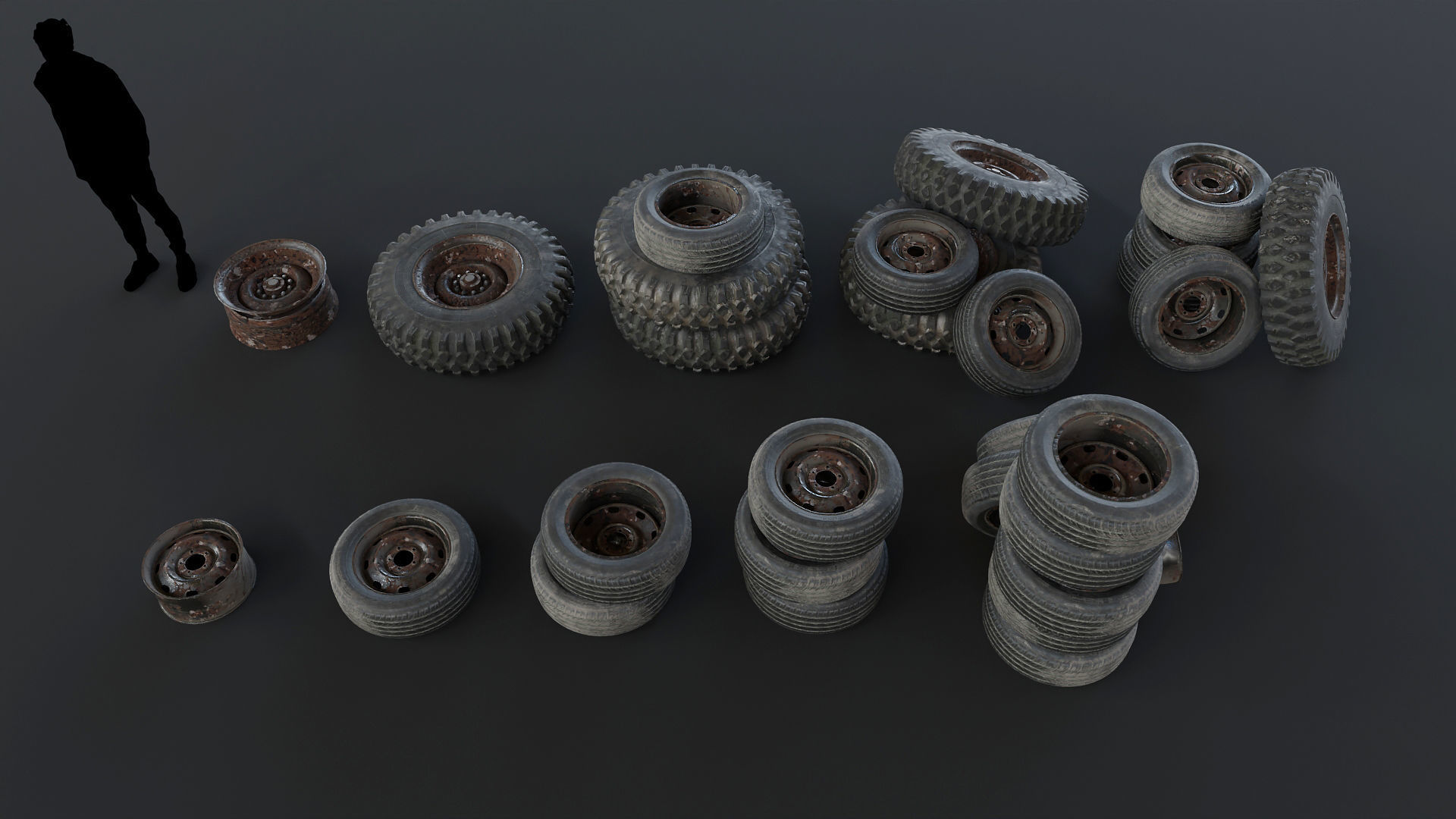 Trash Kit - 3D AssetKit Low-poly 3D model_18