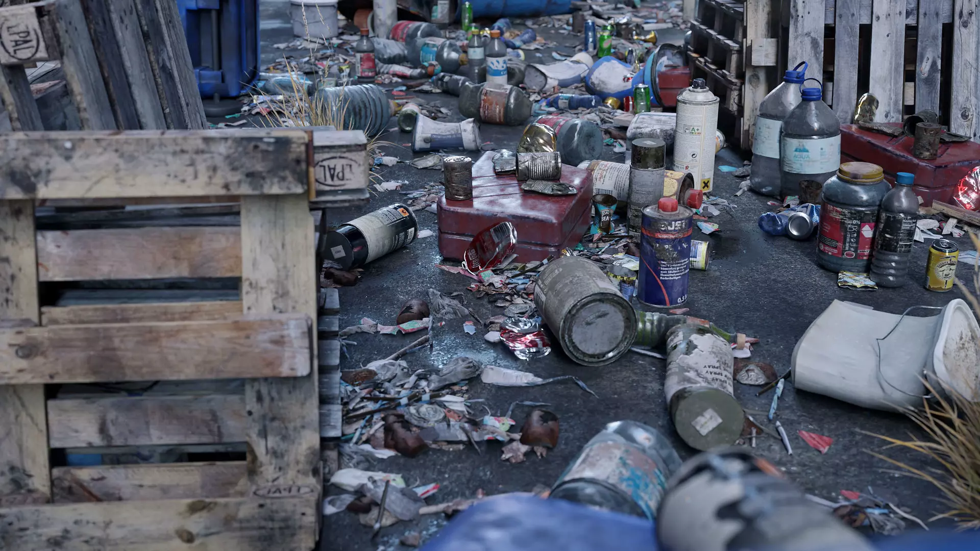 Trash Kit - 3D AssetKit Low-poly 3D model_35