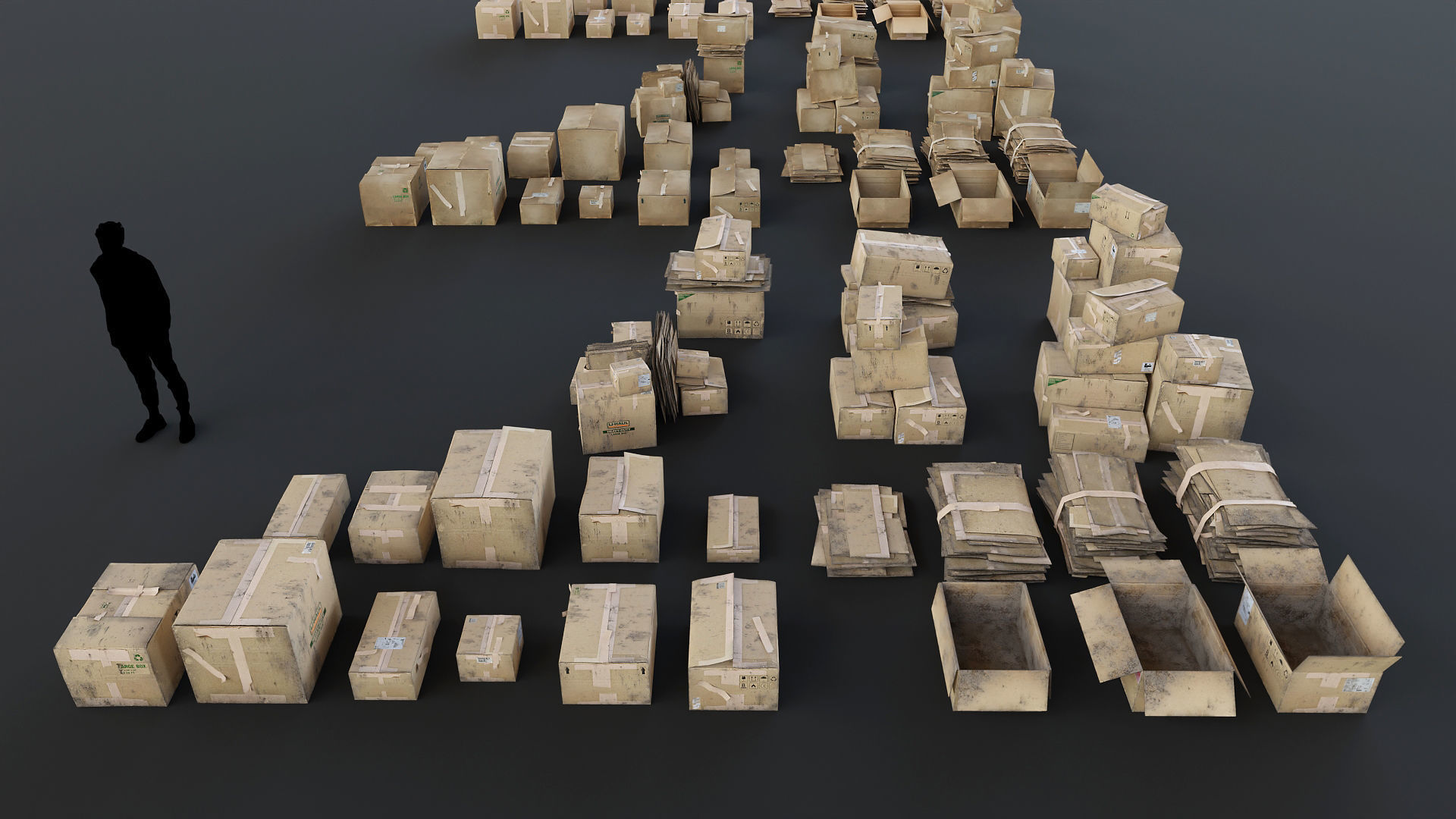 Trash Kit - 3D AssetKit Low-poly 3D model_20