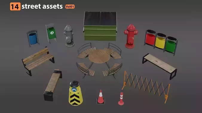 14 Street Assets vol01
