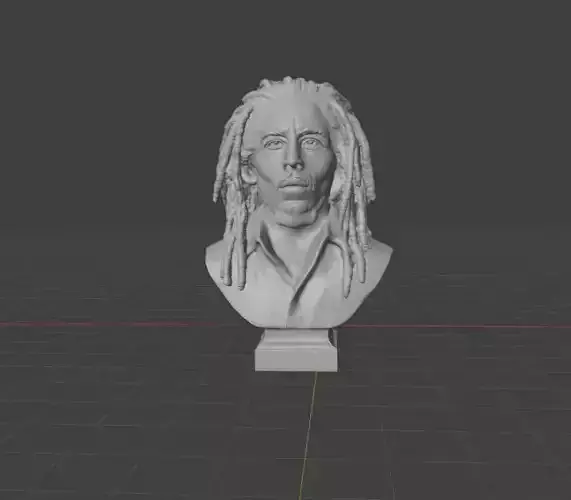 Bob Marley 3D print model