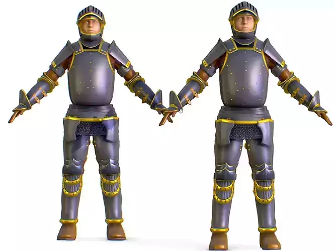 Subdivision 3D Men The Heavy Knight