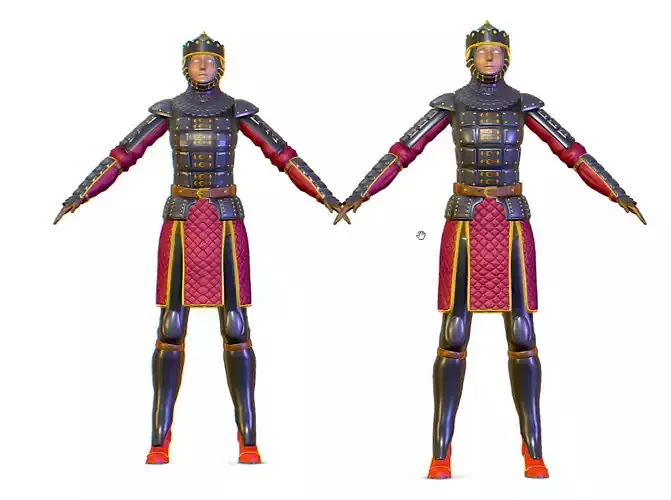 Subdivision 3D Women The Light Knight