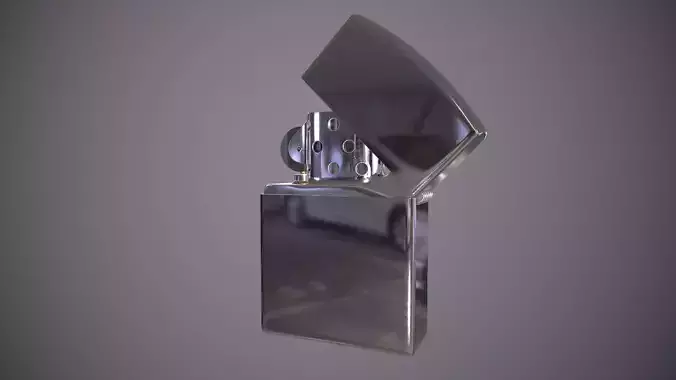 Zippo Lighter 3D model