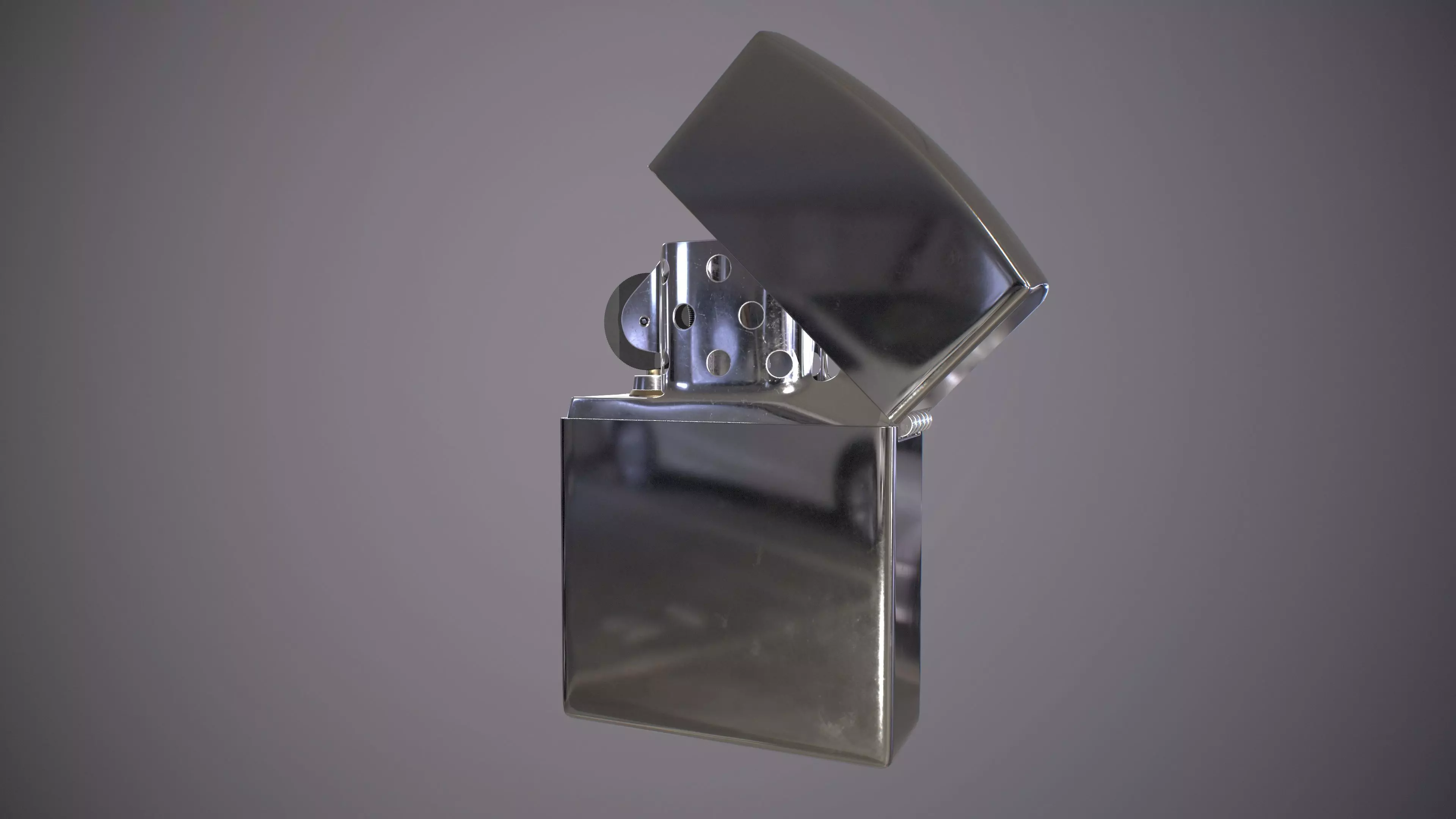 Zippo Lighter 3D model