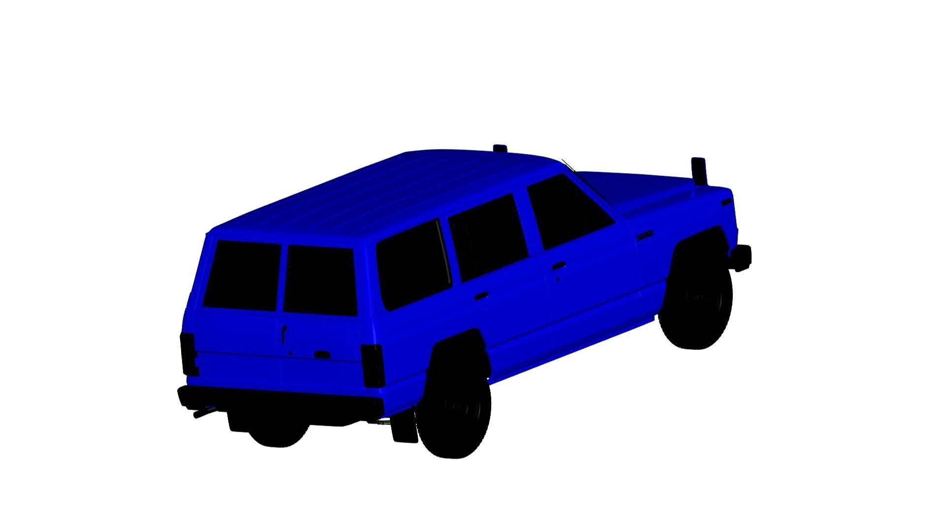 Nissan Patrol  3D model_1