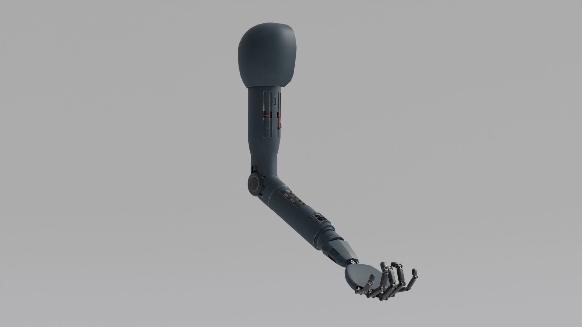 Robot Arm 3d Model by Nikdox 3D model_1