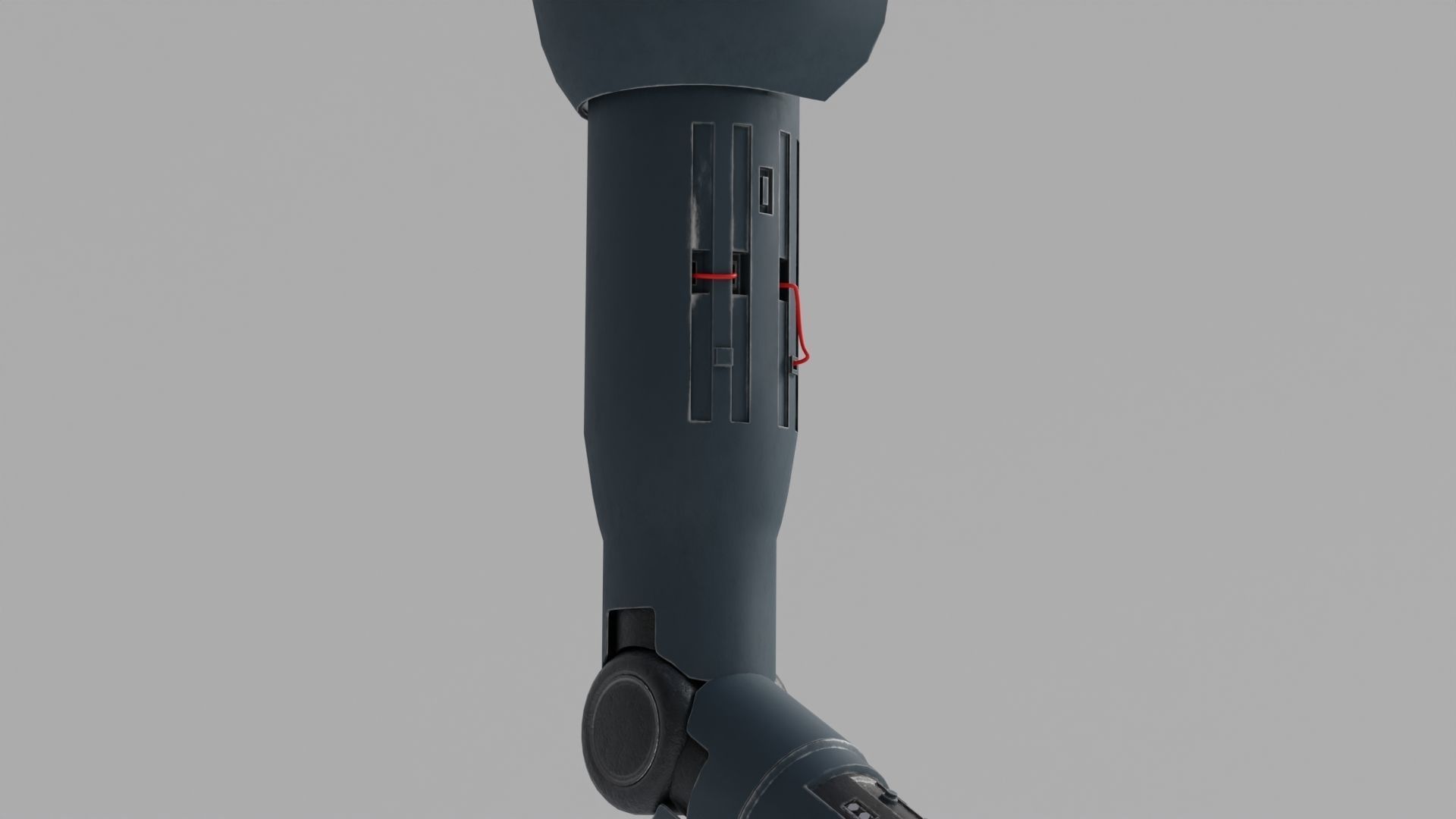 Robot Arm 3d Model by Nikdox 3D model_4