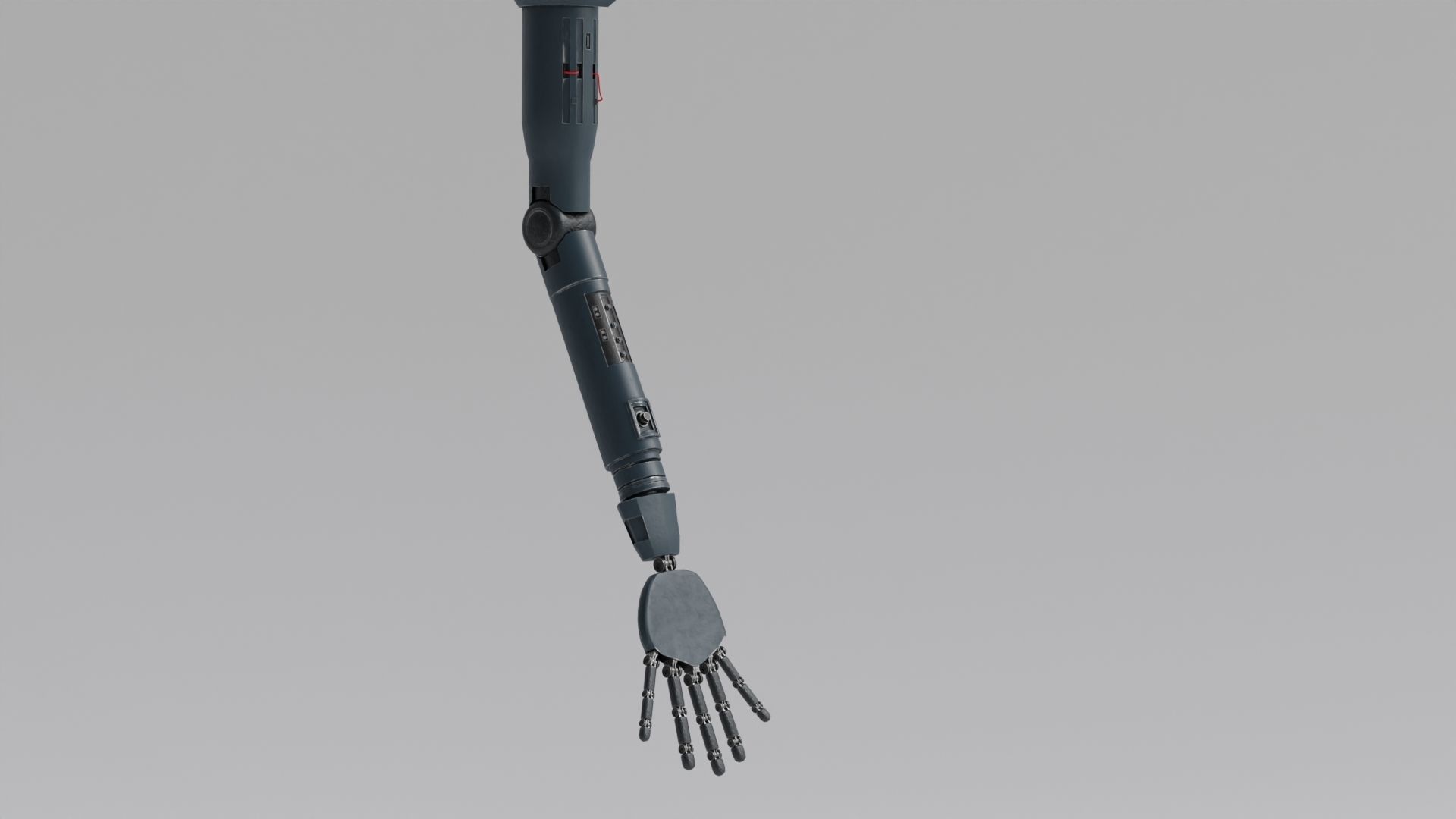 Robot Arm 3d Model by Nikdox 3D model_2