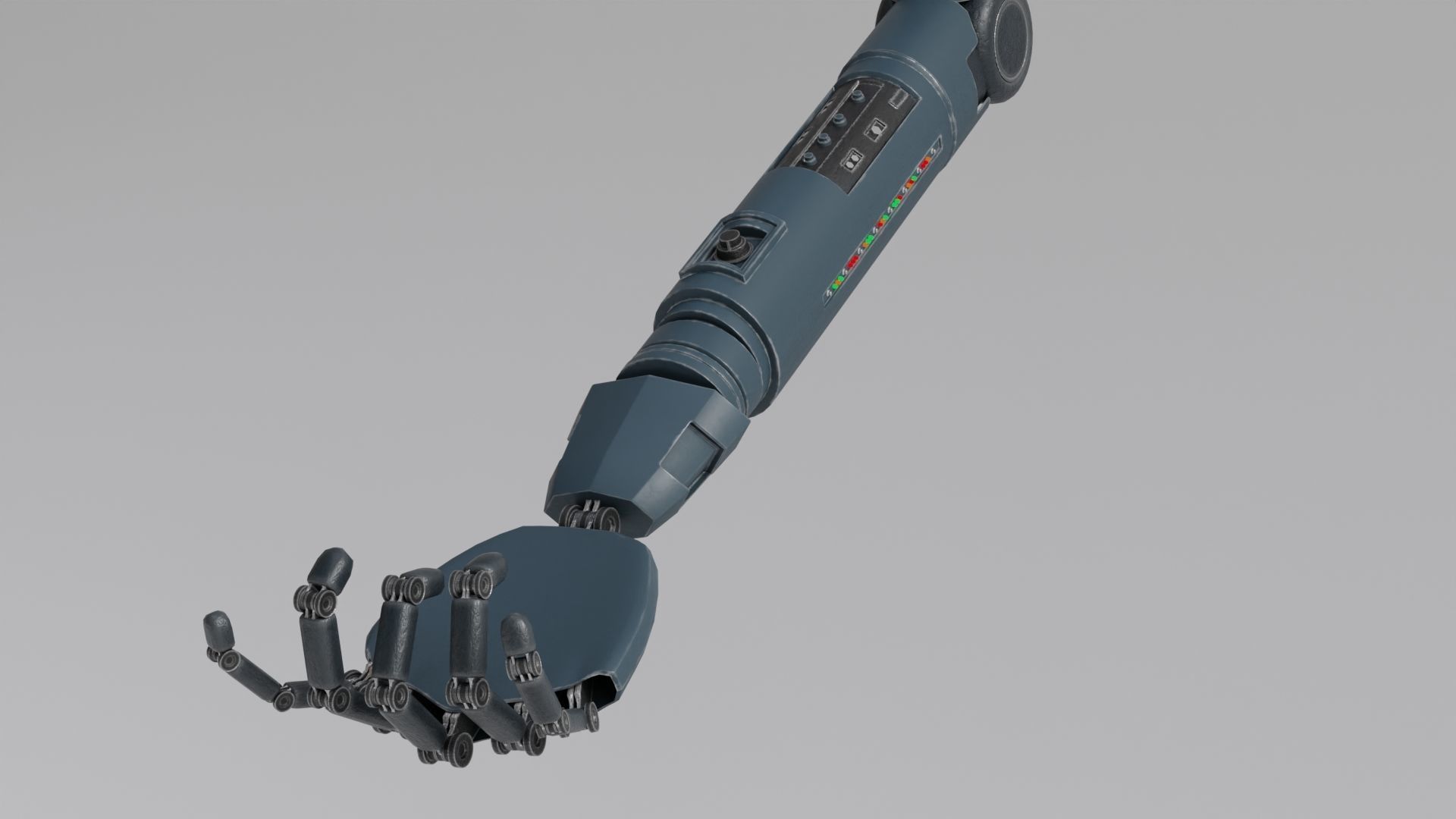 Robot Arm 3d Model by Nikdox 3D model_6