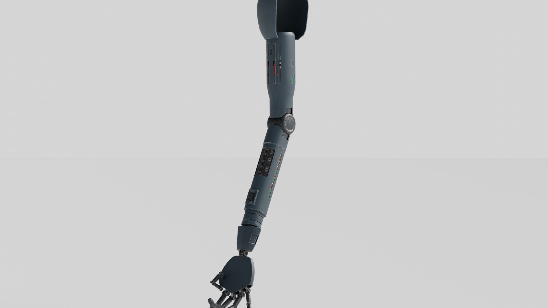 Robot Arm 3d Model by Nikdox 3D model_7