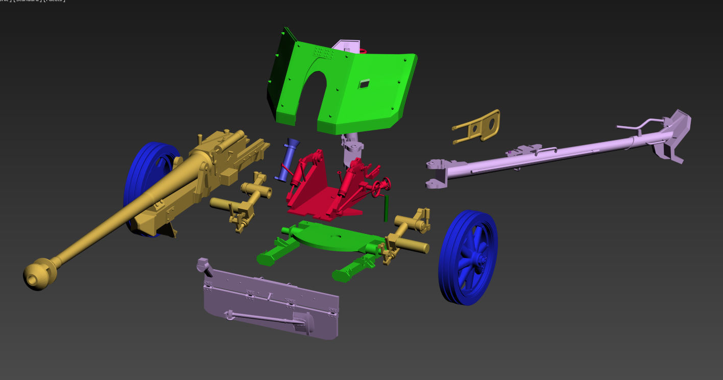 pak 40 3D print model_10