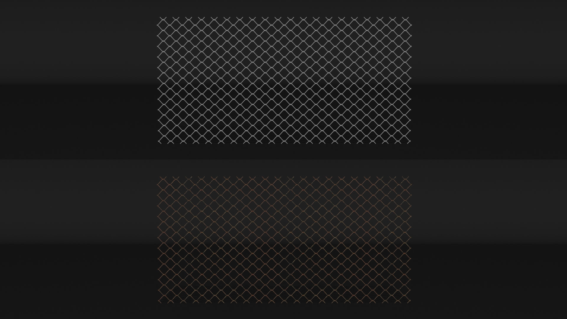 Fence Pack Low-poly 3D model_2