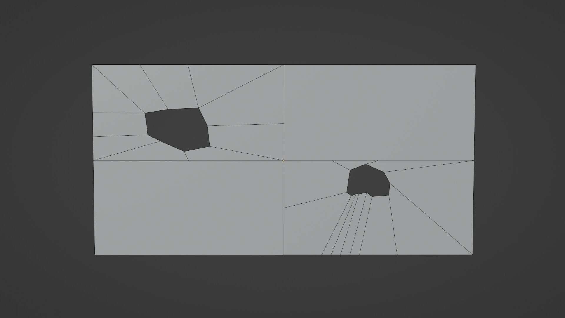 Fence Pack Low-poly 3D model_11