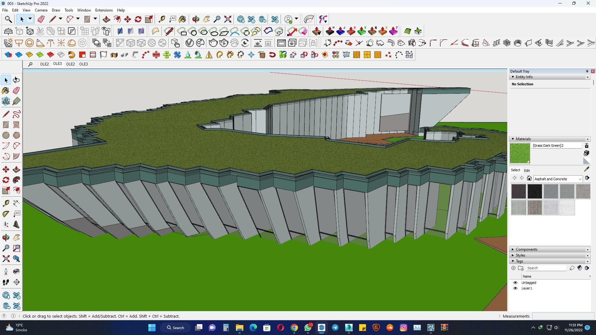Undergraduate Architecture Museum  3d model  3D model_8