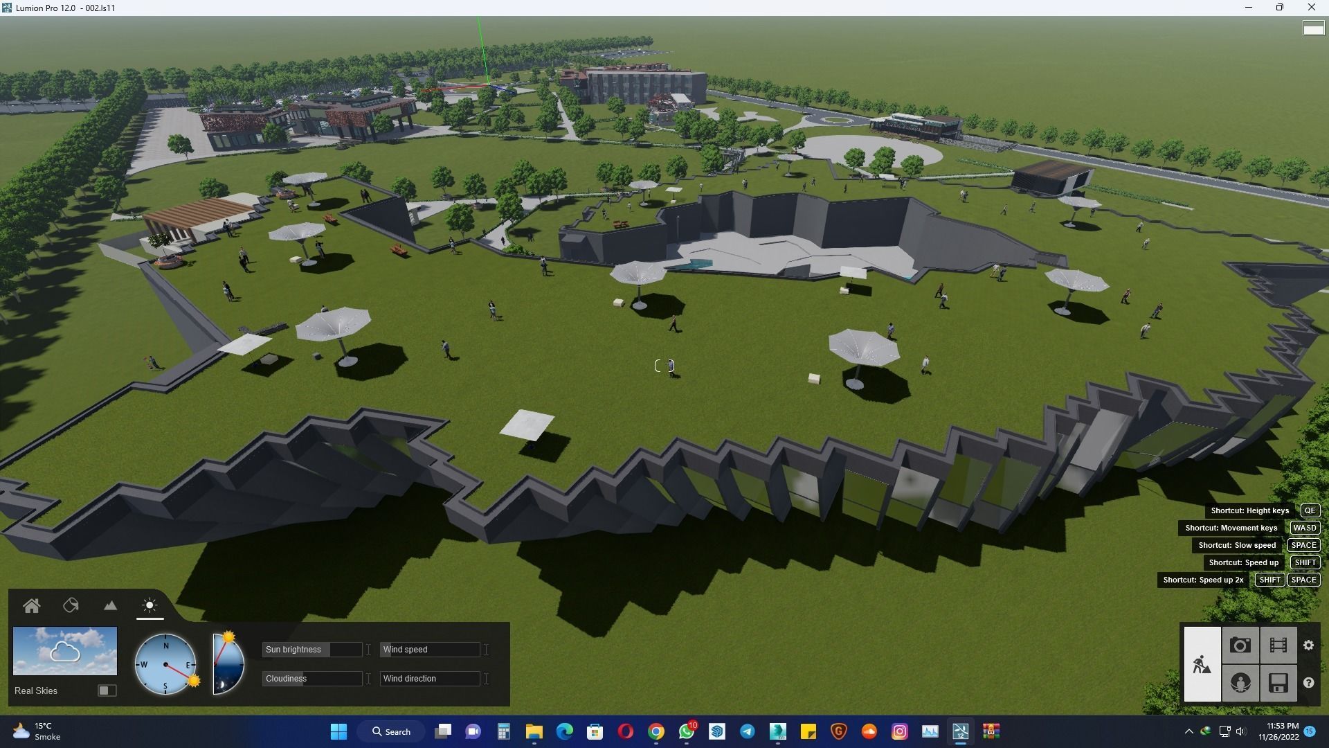 Undergraduate Architecture Museum  3d model  3D model_23