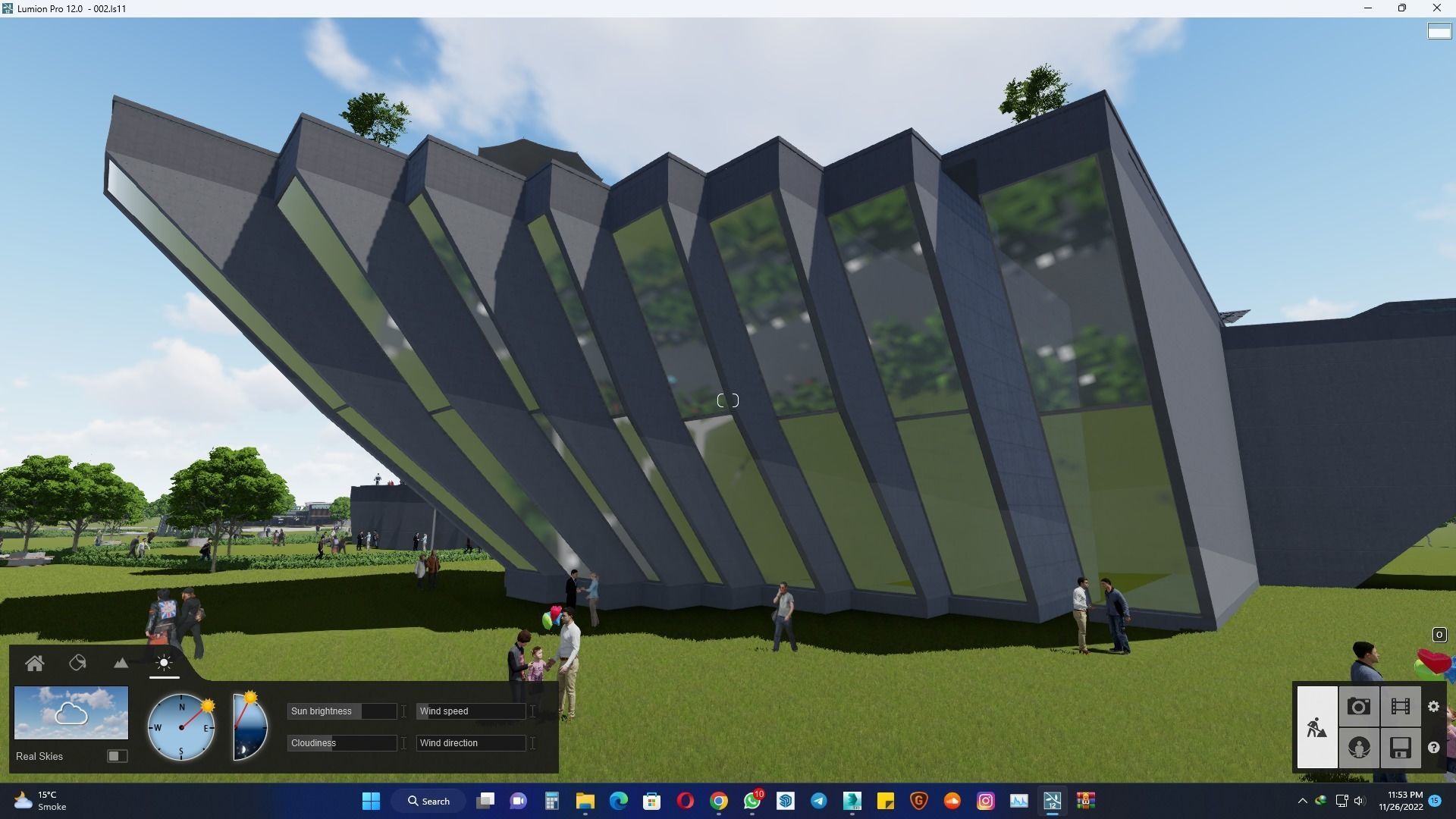 Undergraduate Architecture Museum  3d model  3D model_21