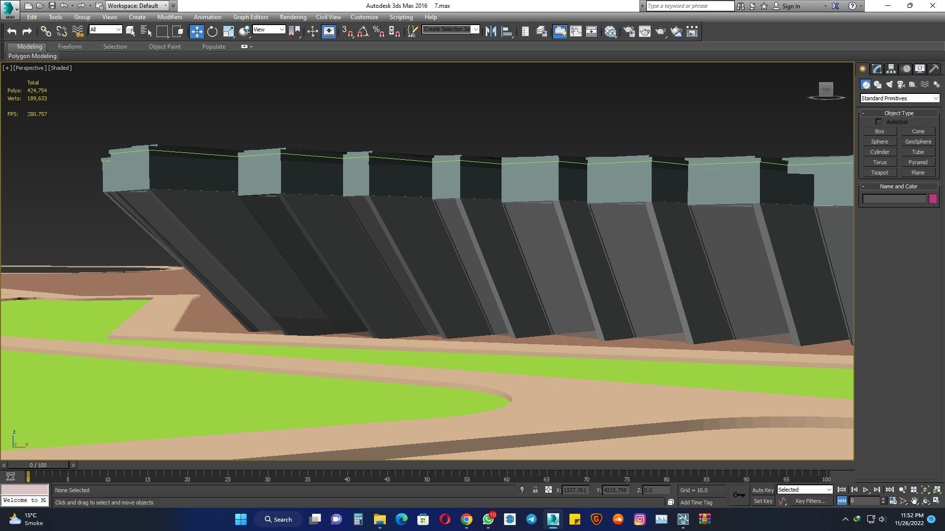 Undergraduate Architecture Museum  3d model  3D model_16