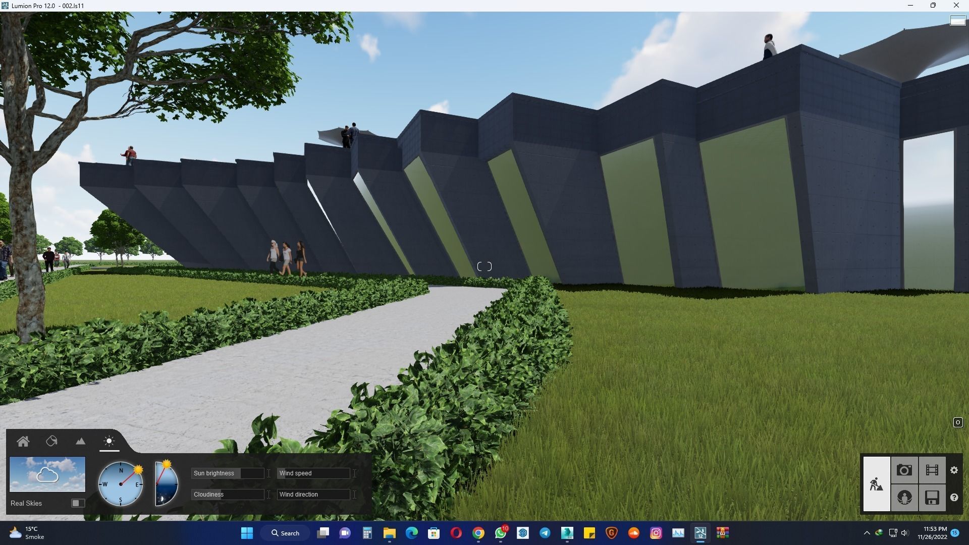 Undergraduate Architecture Museum  3d model  3D model_20